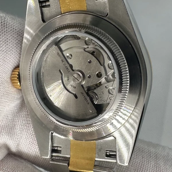Day Date Arabic Jaune Acier – Image 3