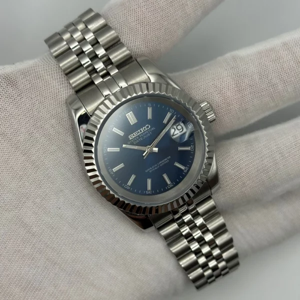 Date Just Bleu Acier